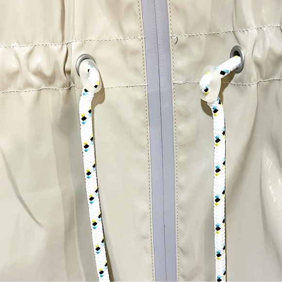 MICHI ARES GLOSS HIGH COLLAR UTILITY JACKET. LUXURY PERFORMANCE ATHLETIC WEAR. - Picture 12 of 16